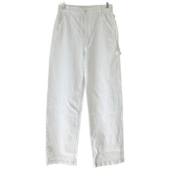 NWT Mother Superior The Stud Finder Sneak Totally Innocent Utility Jeans Size 27 - Picture 2 of 12